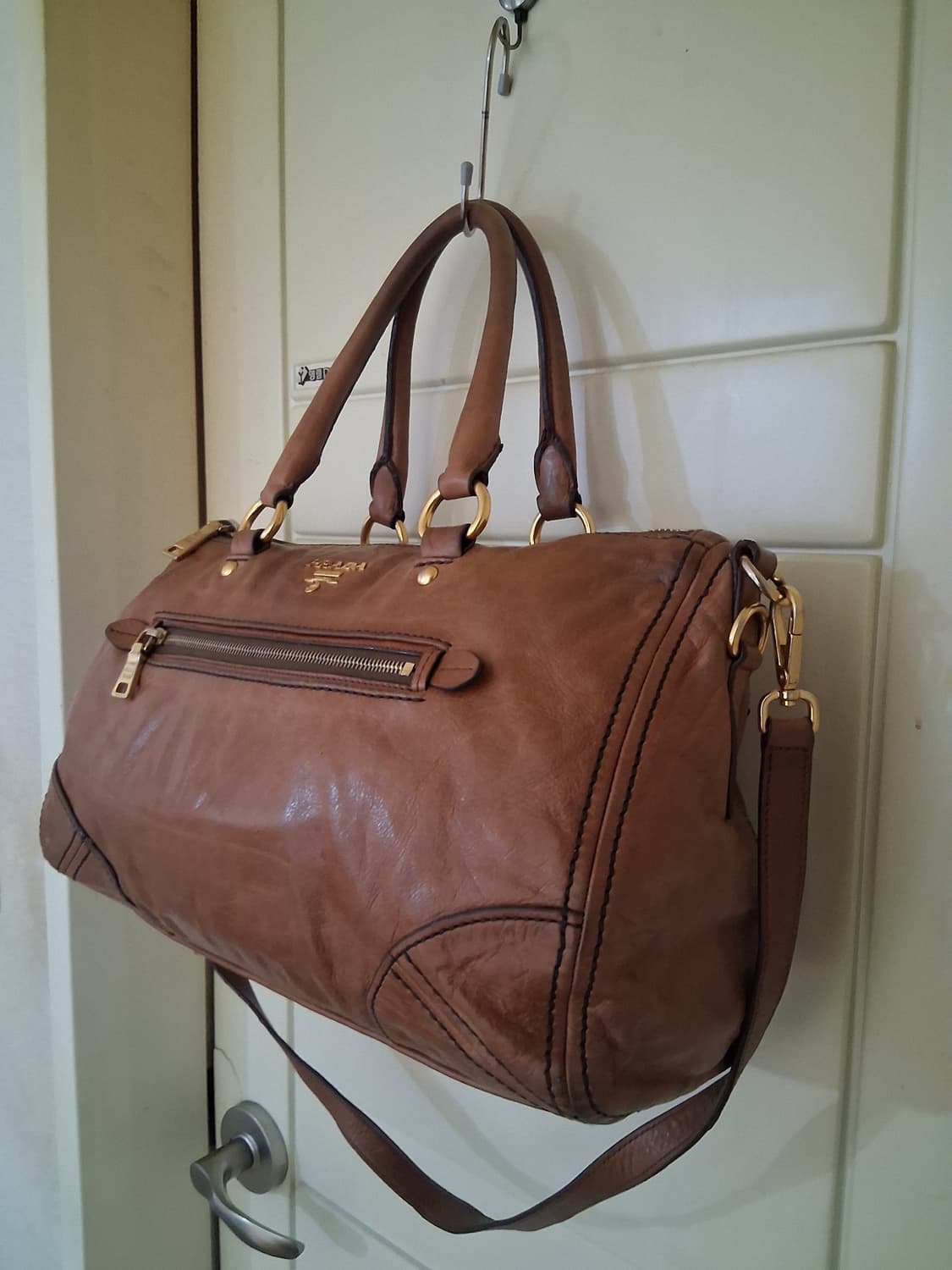 프라다비텔로모터숄더토트백(정품) 상품이미지2