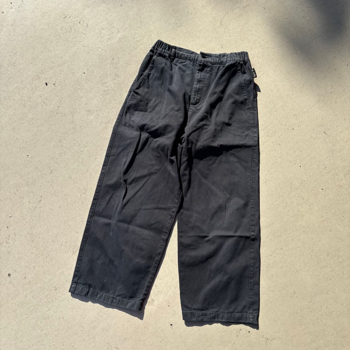 Agnès b.아네스베 페이딩 와이드 심플 팬츠 상품이미지1