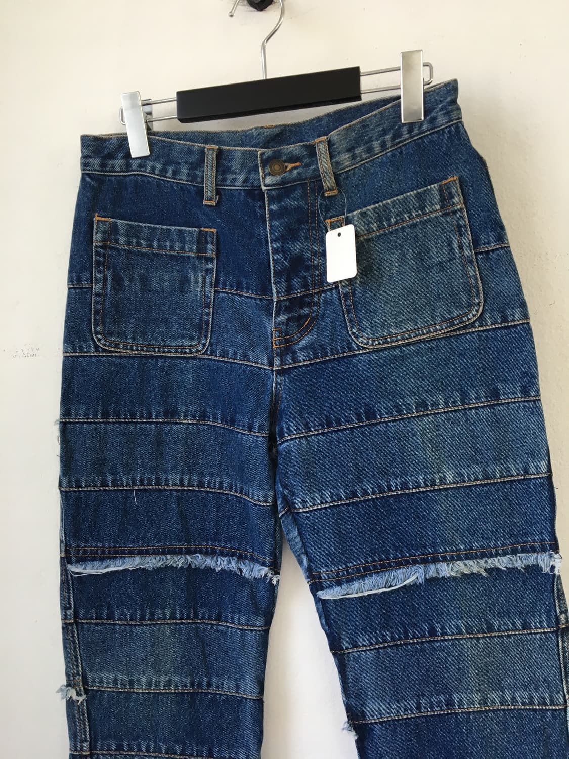 Patch work point denim pants 상품이미지5