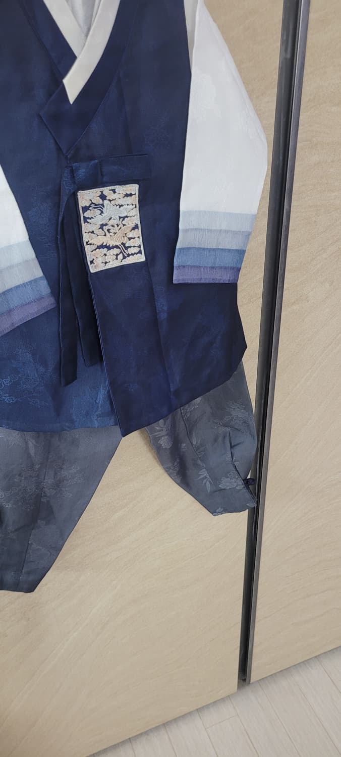 💙🖤🤍소담한예인 남아 한복 세트 5호💙🖤🤍 상품이미지2