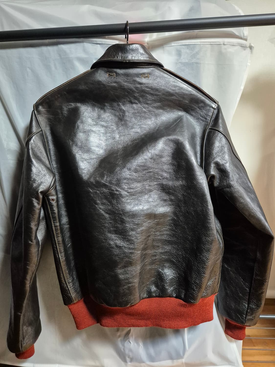 토이즈맥코이 레드립 A2자켓 42사이즈 상품이미지3