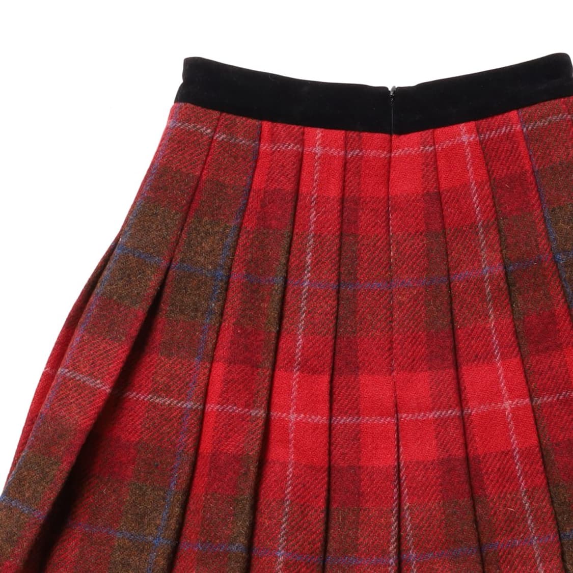 해리스 트위드 Harris Tweed Wool Pleated Skirt 상품이미지2