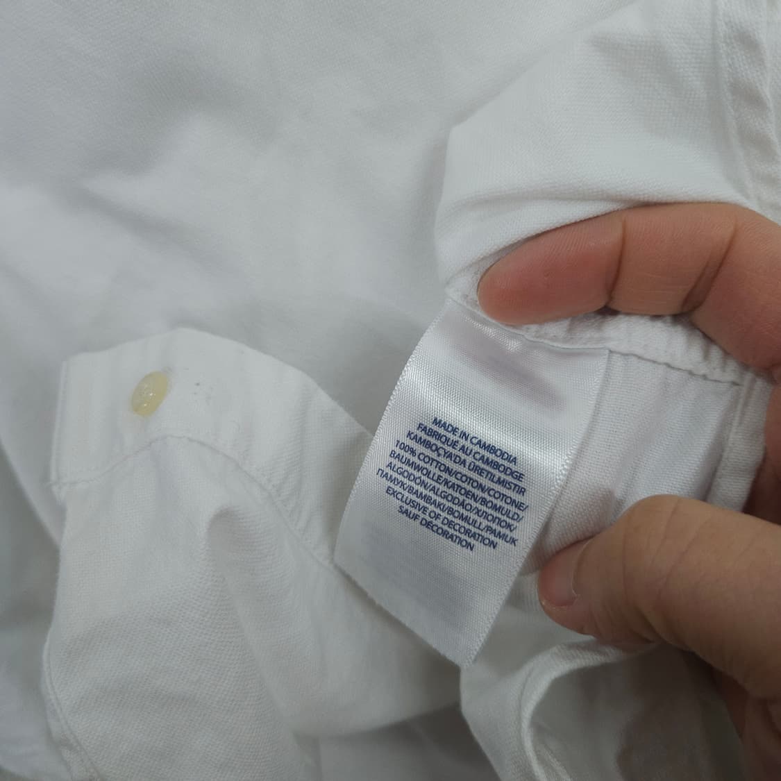 폴로 랄프 로렌 신형 빅포니 화이트 셔츠 L14-16 상품이미지5