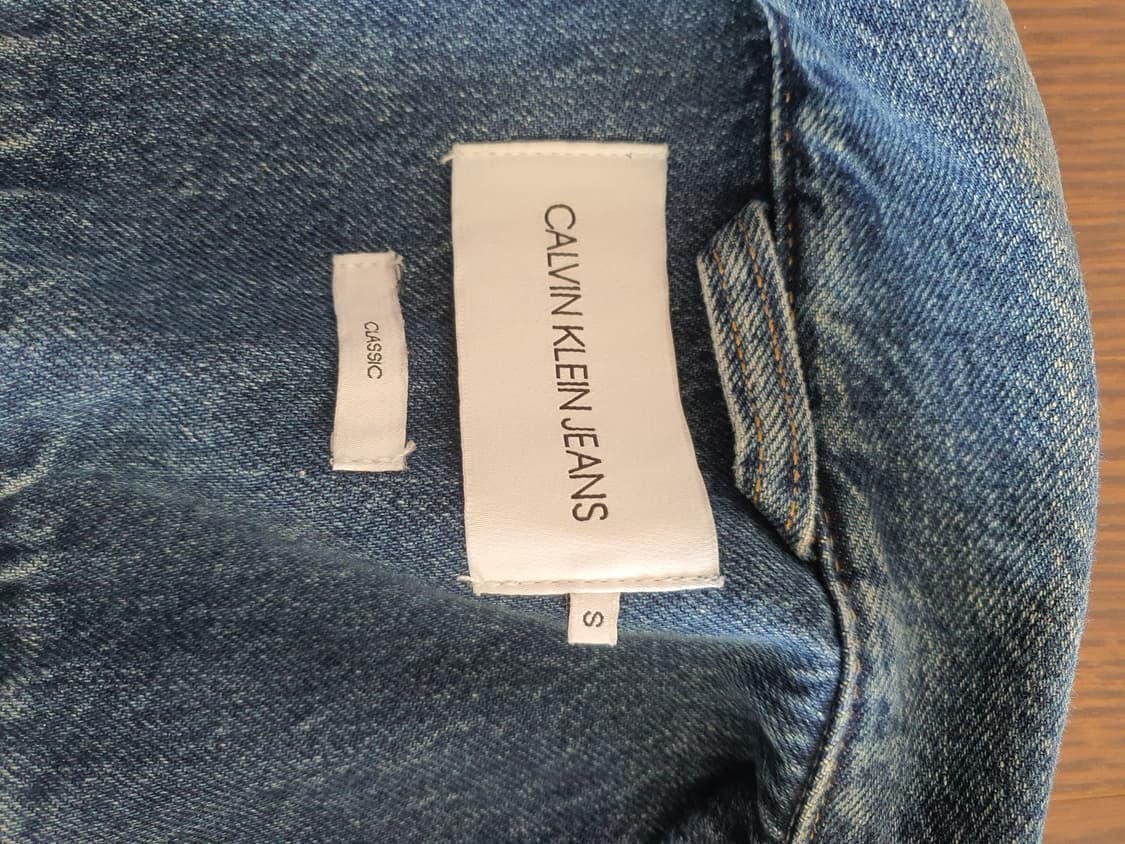 (95~100) ck 캘빈클라인 데님 자켓 J317758 상품이미지4