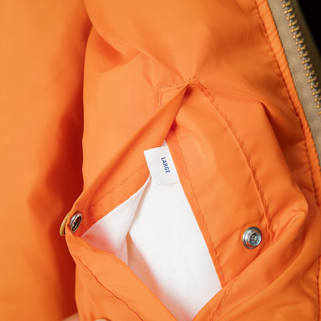 [110] 90s CORINTH USA 메이드 MA-1 플라이트 자켓  상품이미지7