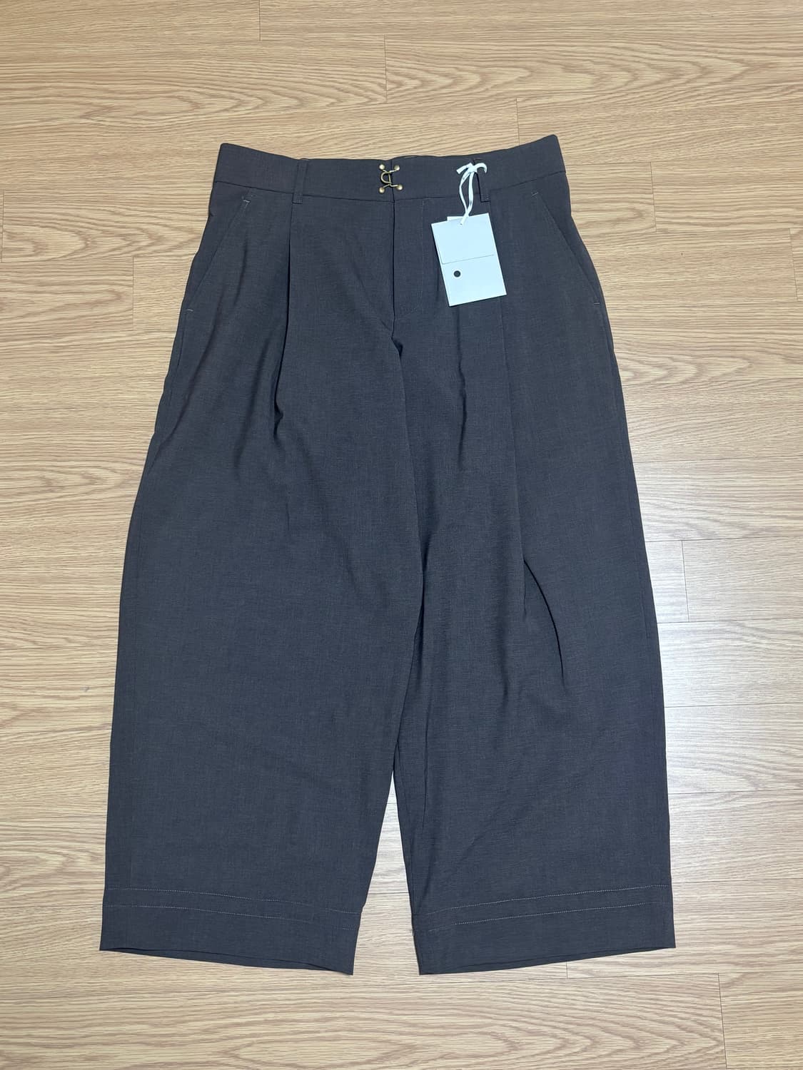 [새상품] kolor beacon 컬러비컨 컬러 비콘 브라운 슬렉스 팬츠 상품이미지2