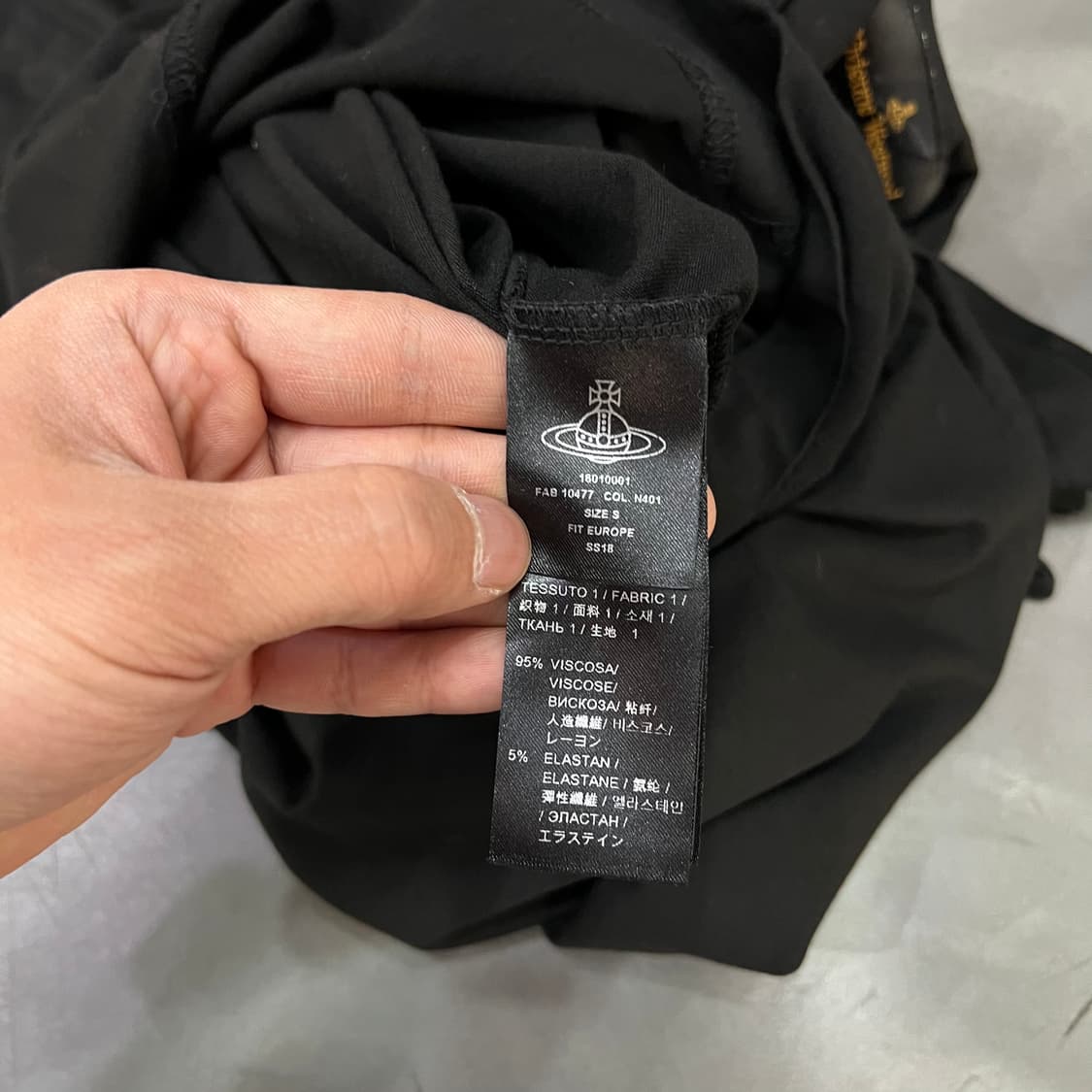 비비안웨스트우드 앵글로매니아 슬리브리스 원피스 +명품감정서 y16368 상품이미지7