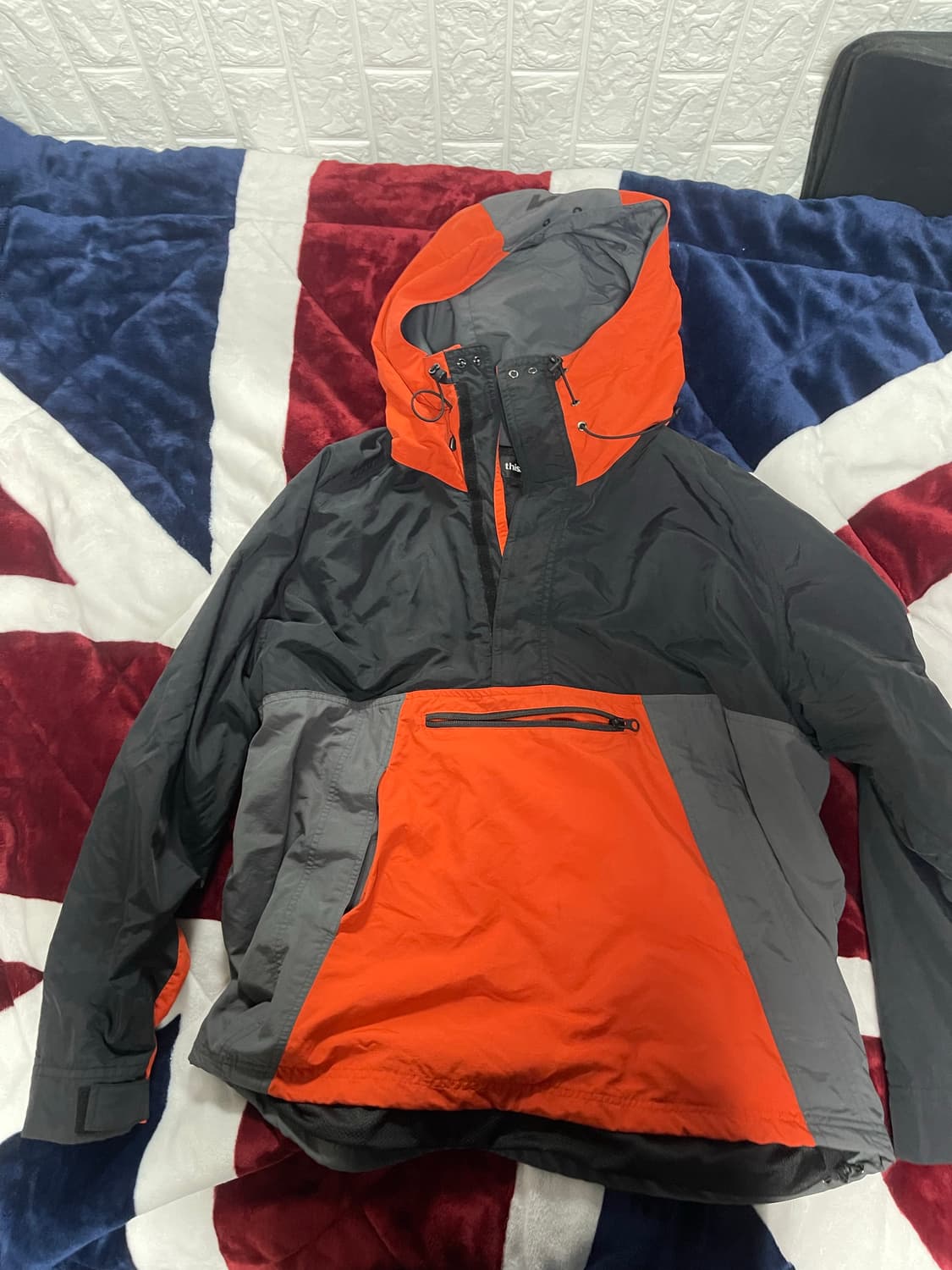 Thisisneverthat 하프 집업 아노락 자켓 상품이미지2