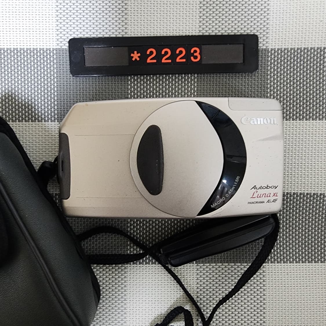 캐논 오토보이 루나 XL 파노라마 필름카메라 리모컨 파우치포함 상품이미지1
