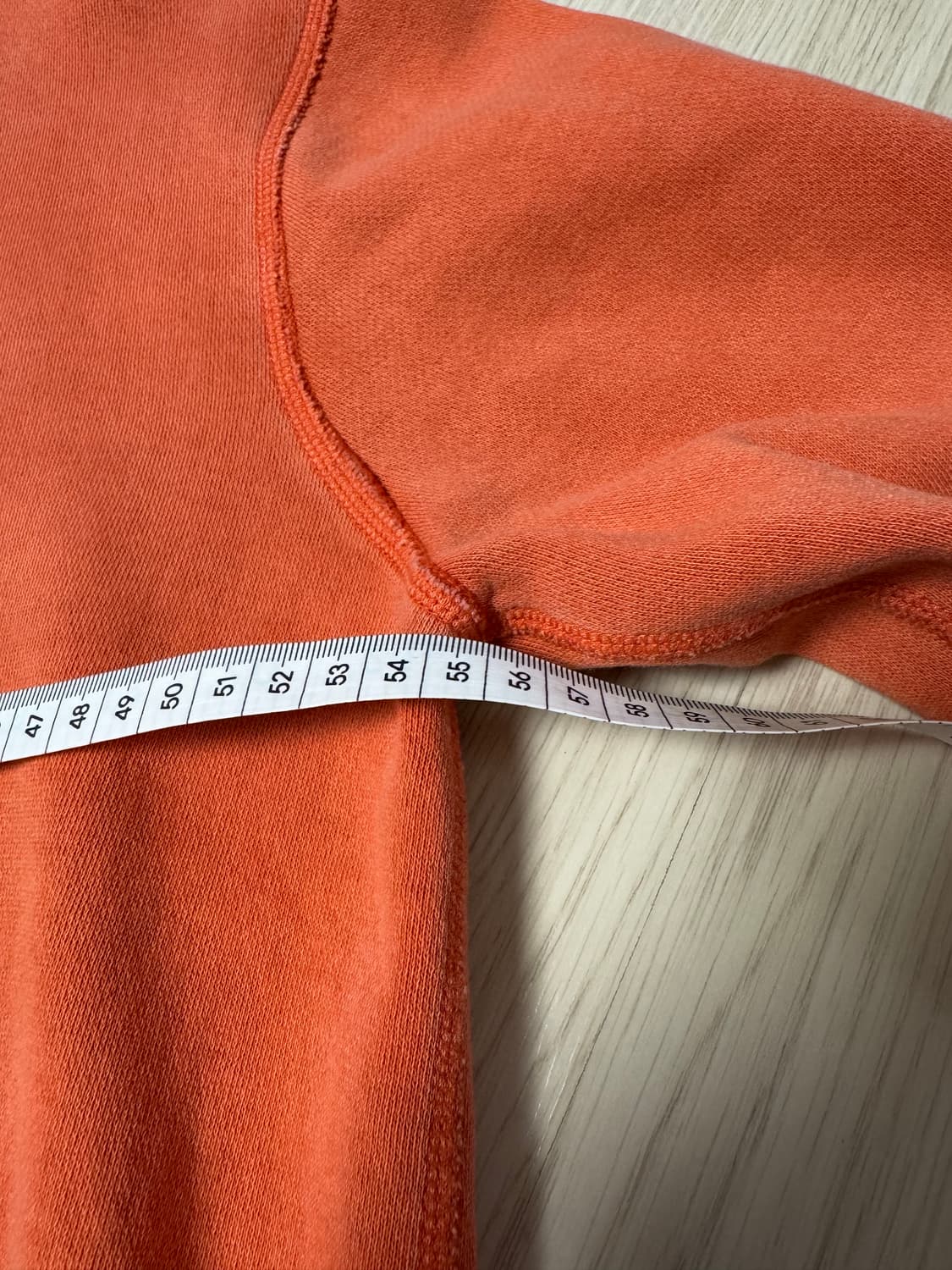 폴로 맨투맨 스웻 (약기모, 데님라인, 워싱) 상품이미지4