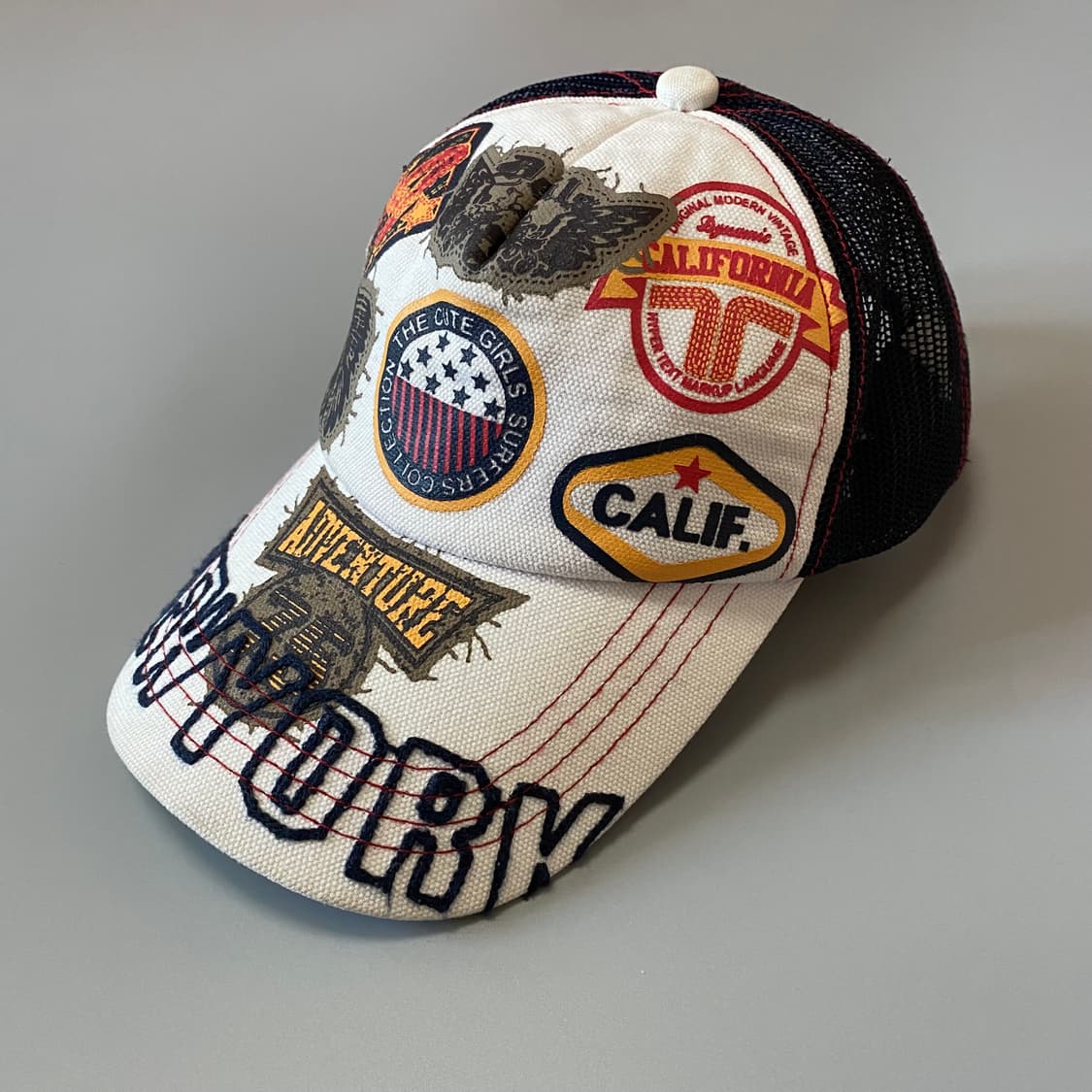 (F)빈티지 메쉬캡모자 상품이미지2