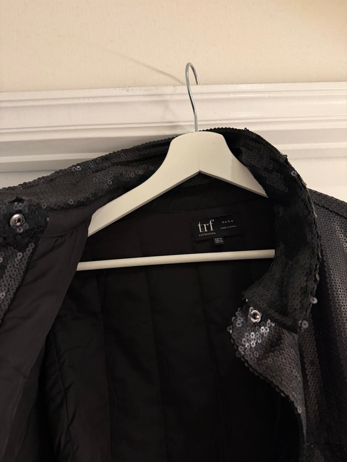 zara 시퀸 패디드 자켓  상품이미지5