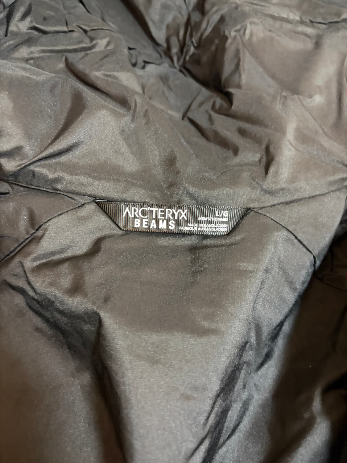 아크테릭스X빔즈 아톰 보로블루 L 새상품 상품이미지5