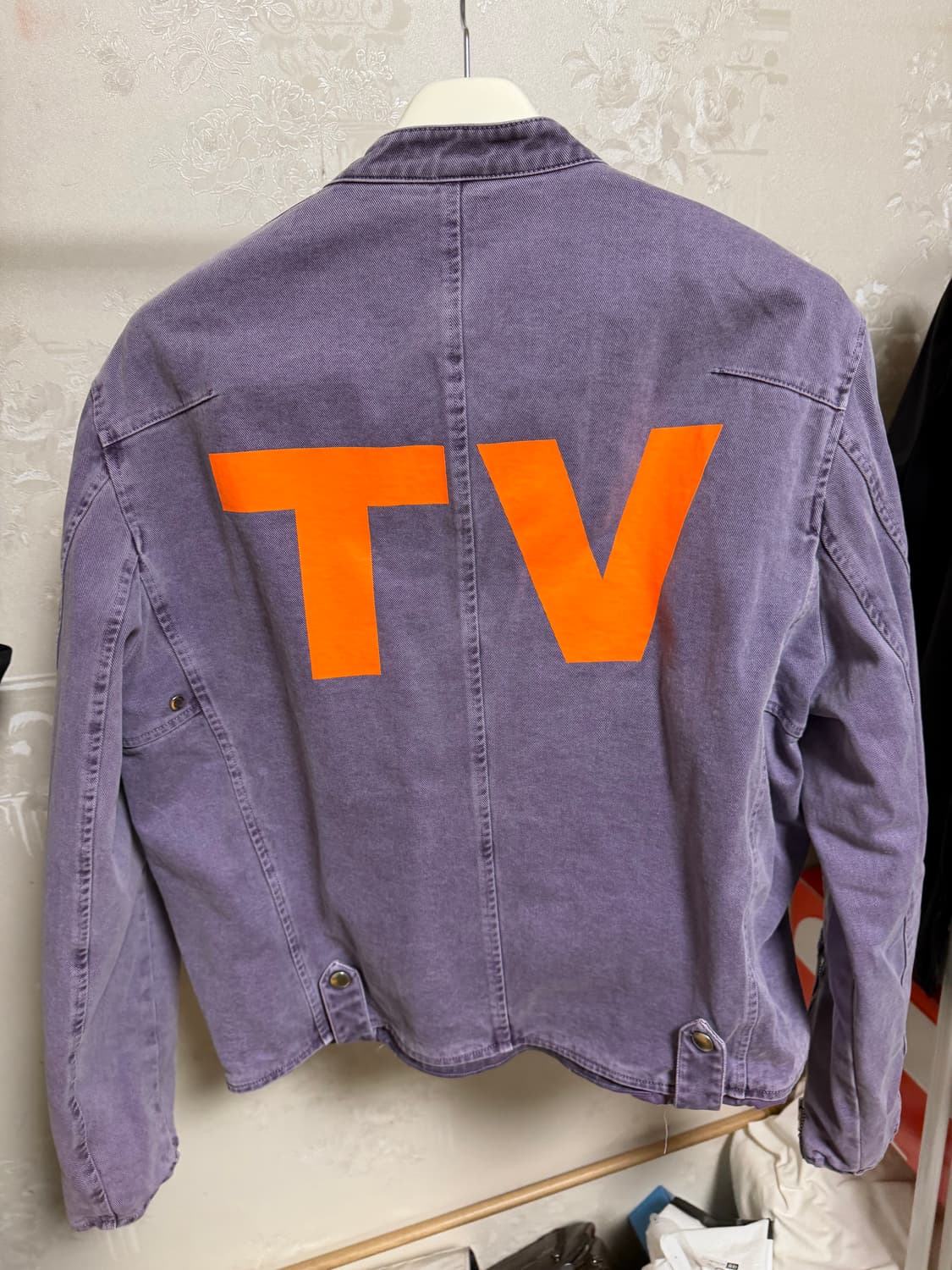 THE MUSEUM VISITOR 피그먼트 라이더 자켓 상품이미지3