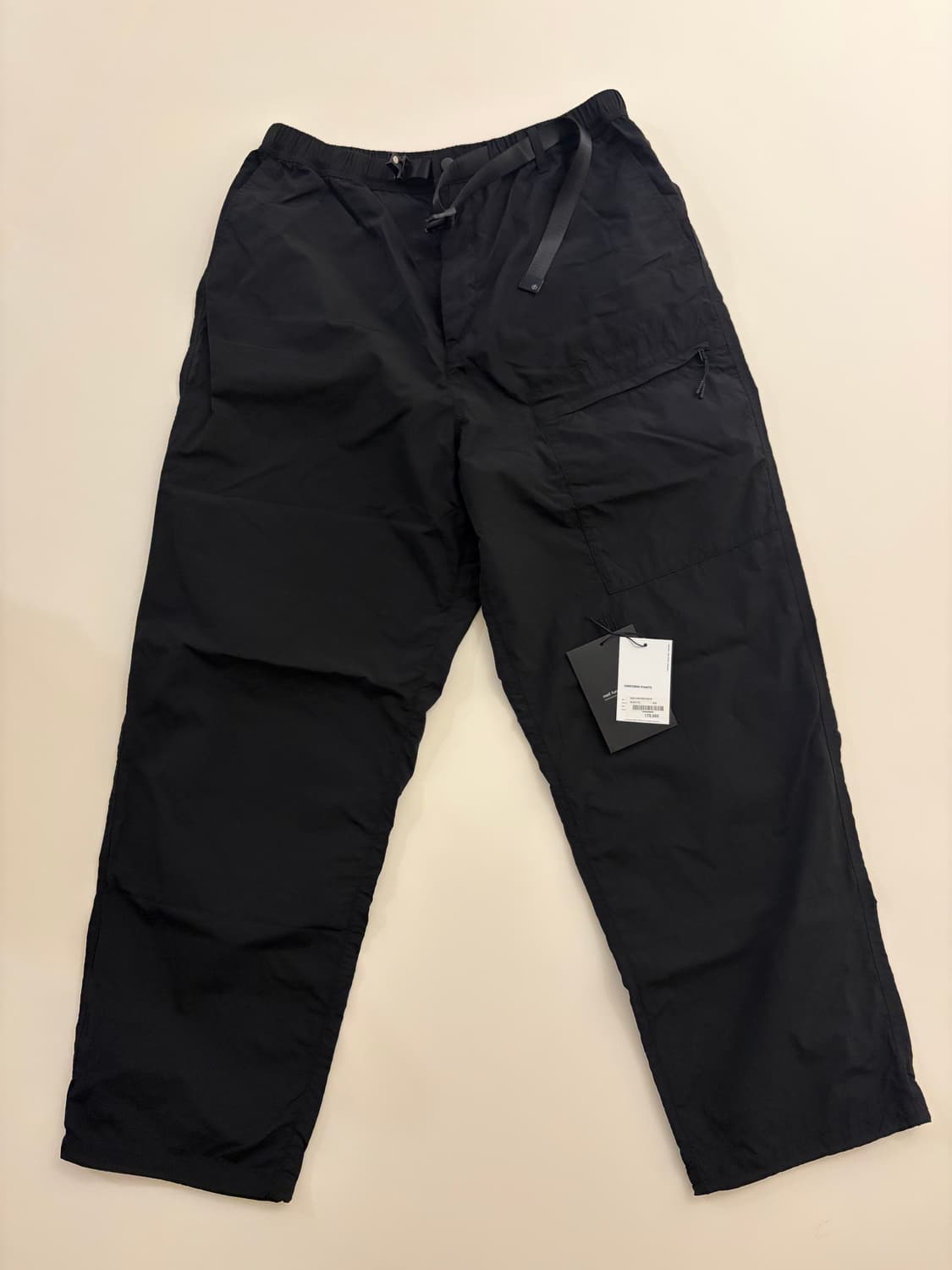 모이프 유니폼팬츠 25ss 블랙 2사이즈 상품이미지1