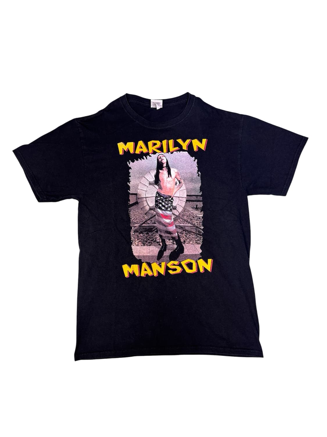빈티지 마릴린맨슨 성조기 MARILYN MANSON USA FLAG M 상품이미지1