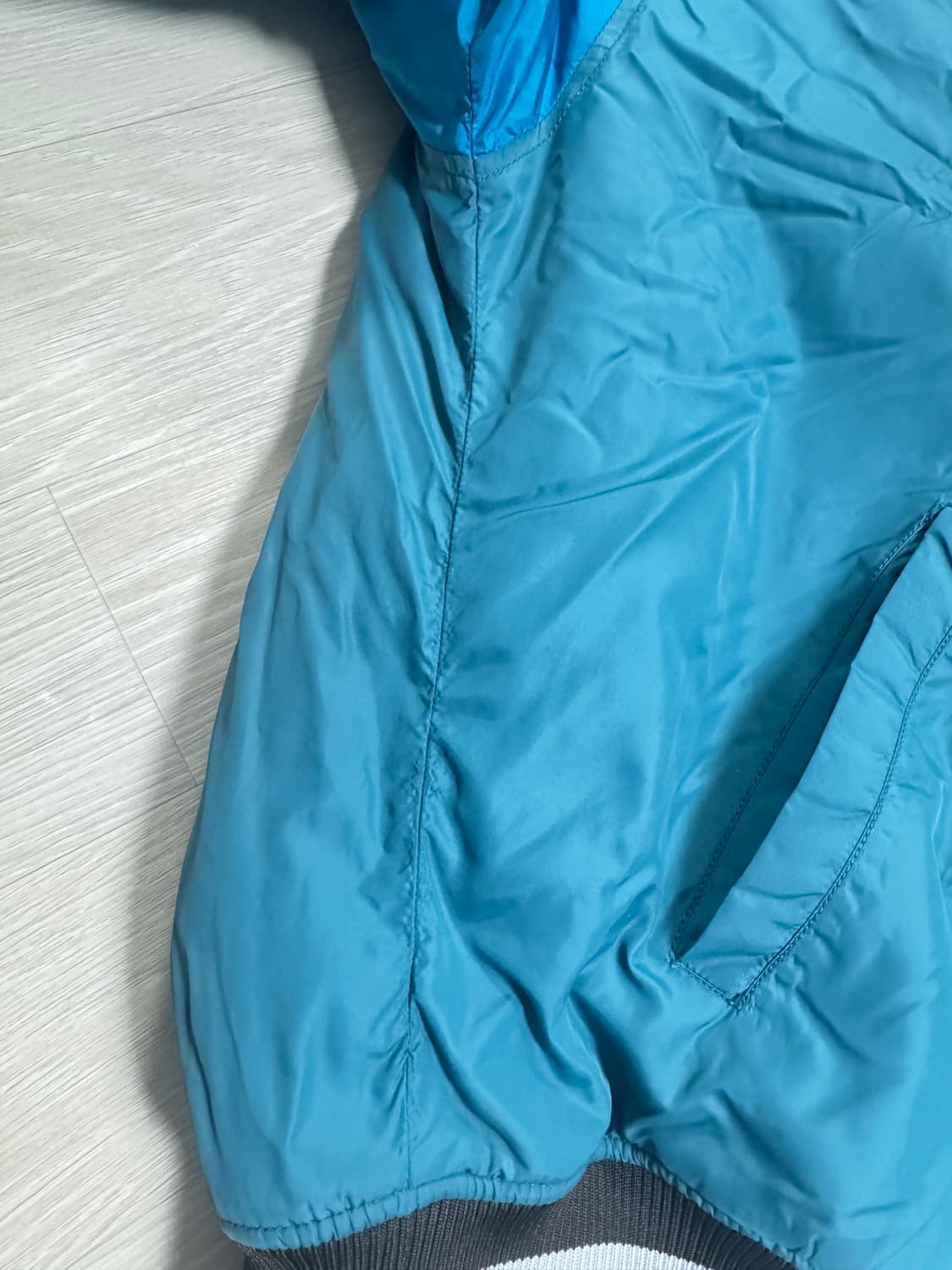 노컨텐츠 베이스볼 점퍼 그린앤블루 상품이미지10