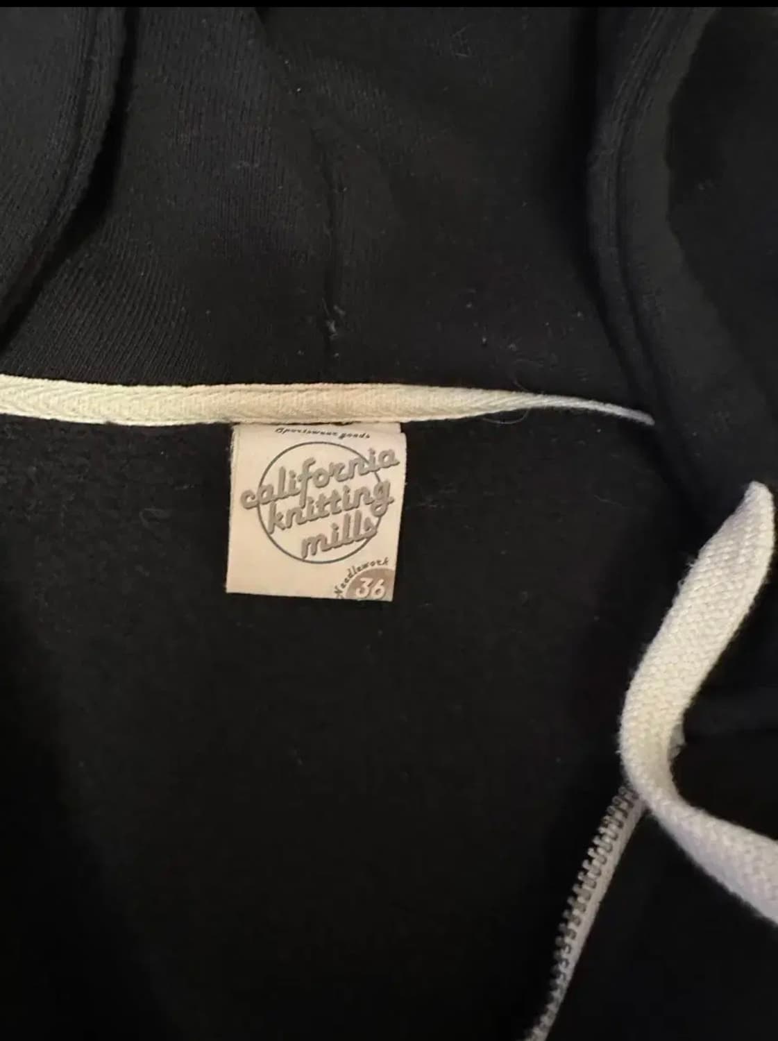 니들워크 니트후드집업 36사이즈 상품이미지5