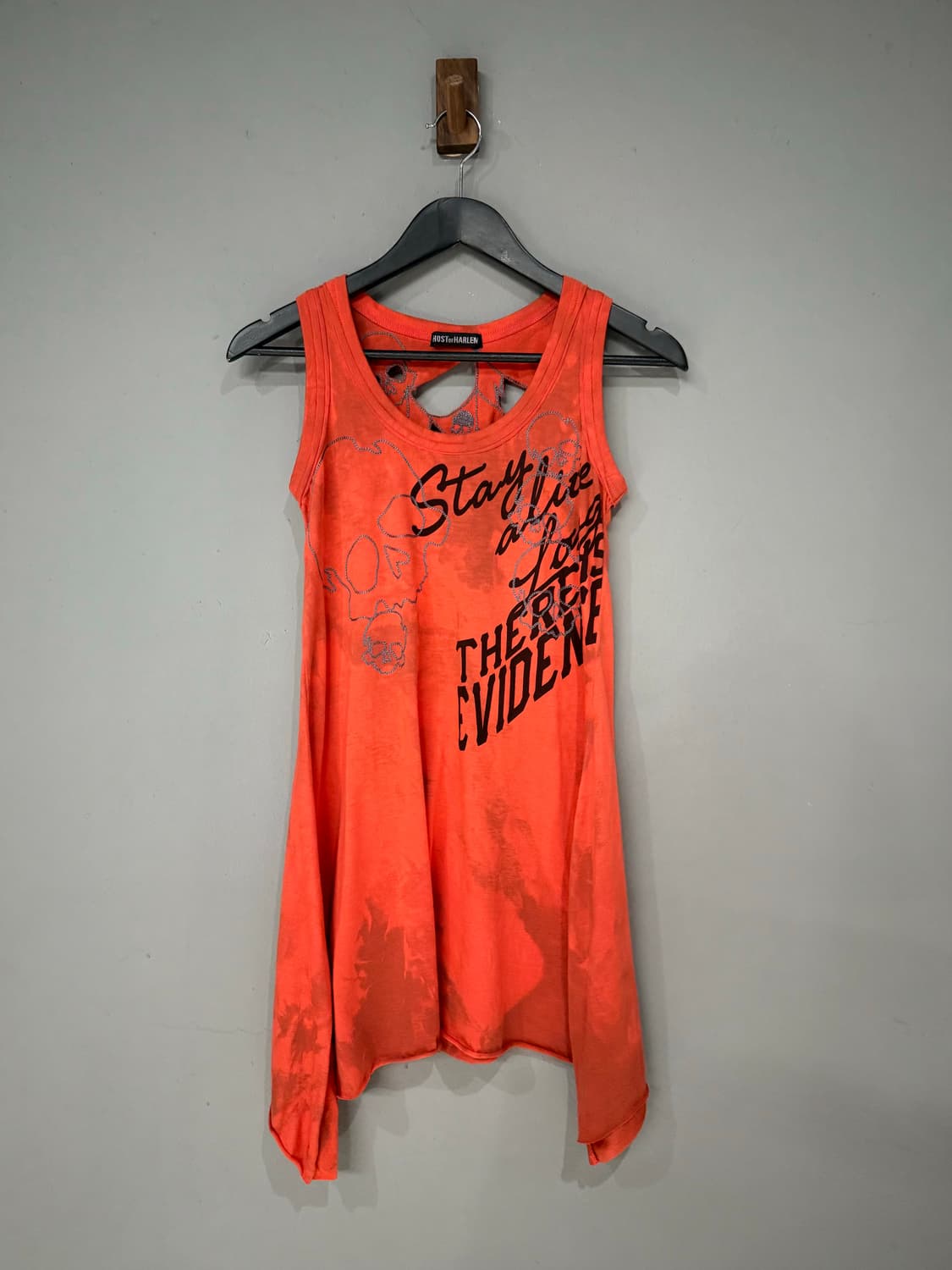 Ghost of Harlem skull point sleeveless 상품이미지4