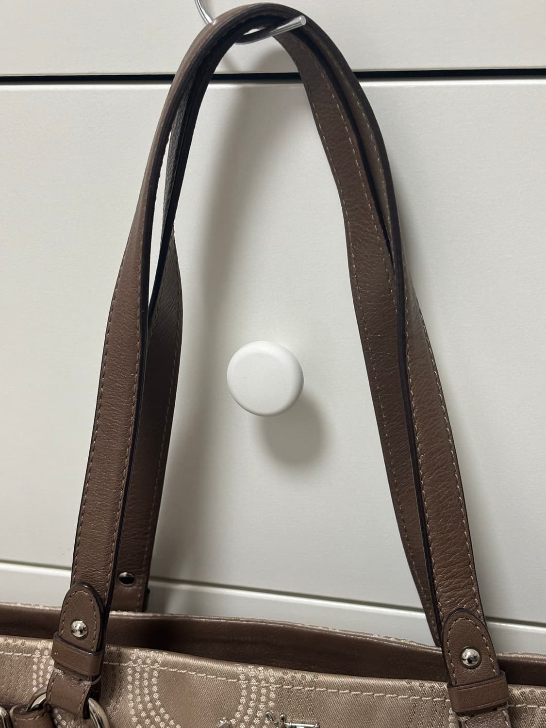 coach 코치 브라운 토트백 가방 라떼갸루 상품이미지4