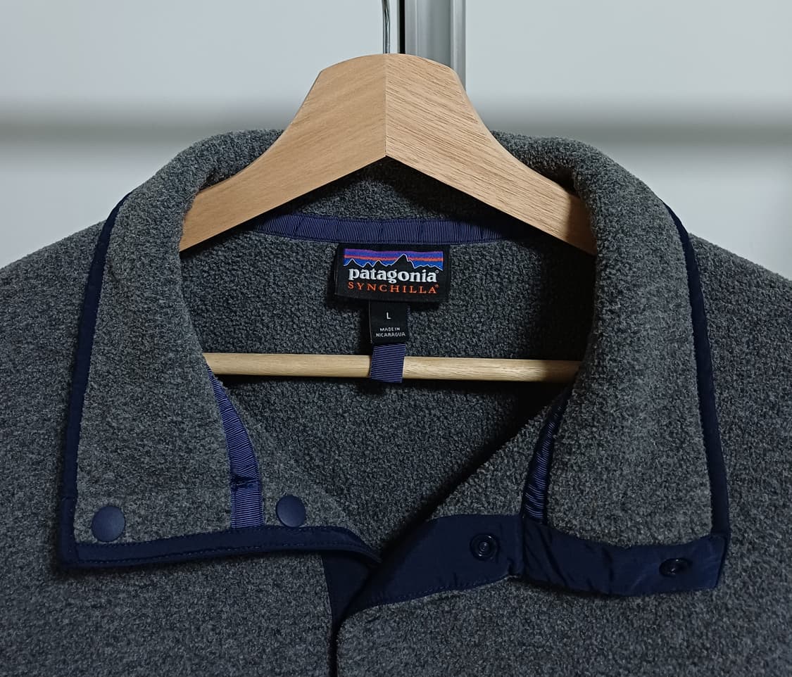[L] 파타고니아 신칠라 스냅티 니켈 / 네이비 블루 상품이미지4