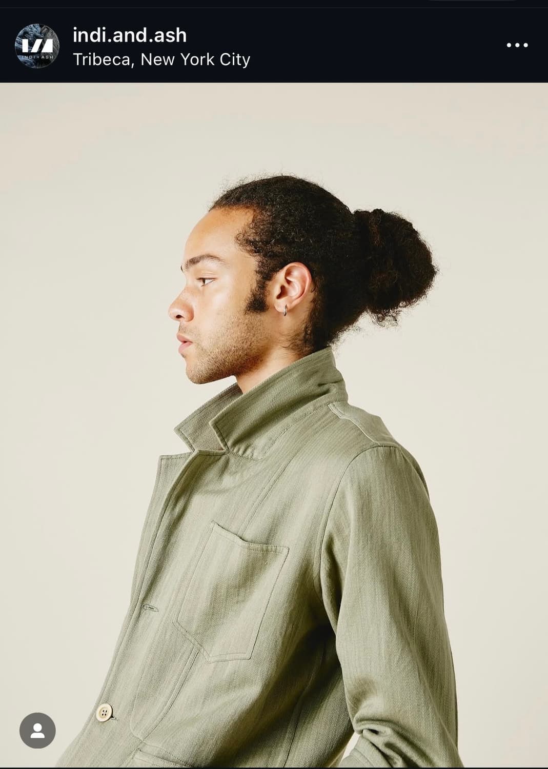 Vintage 해링본 코튼 자켓 상품이미지5