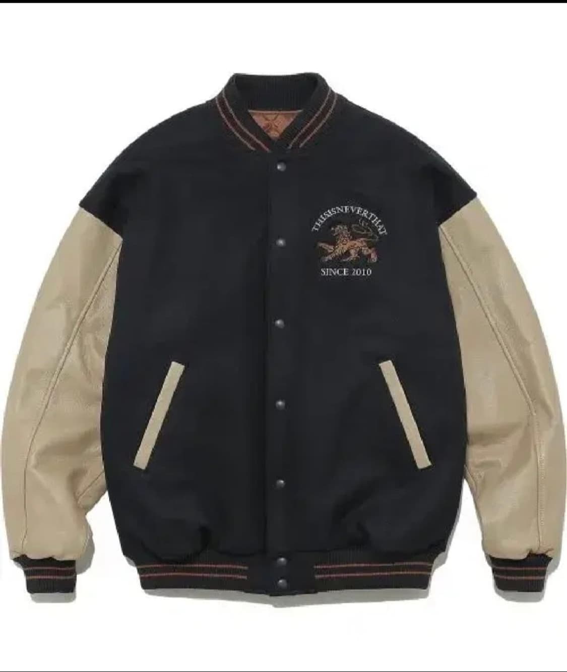 디스이즈네버댓 라이온 바시티자켓 상품이미지1