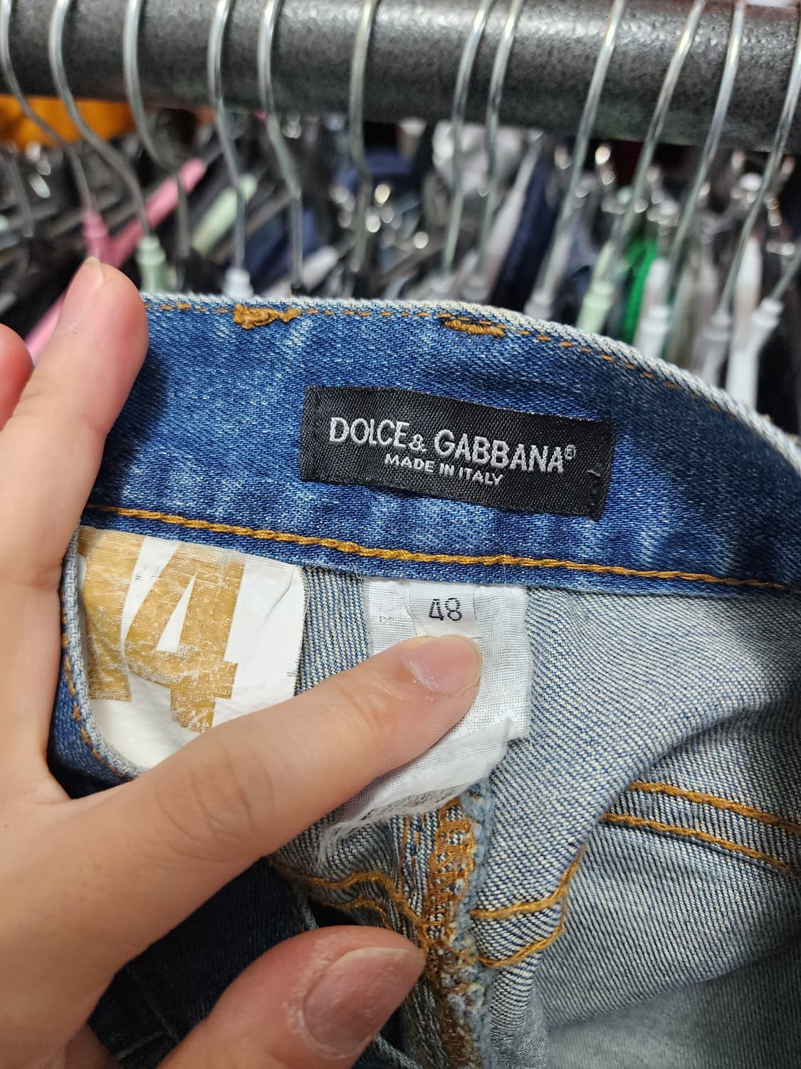 돌체앤가바나 스틸로고 청바지 데님 상품이미지7