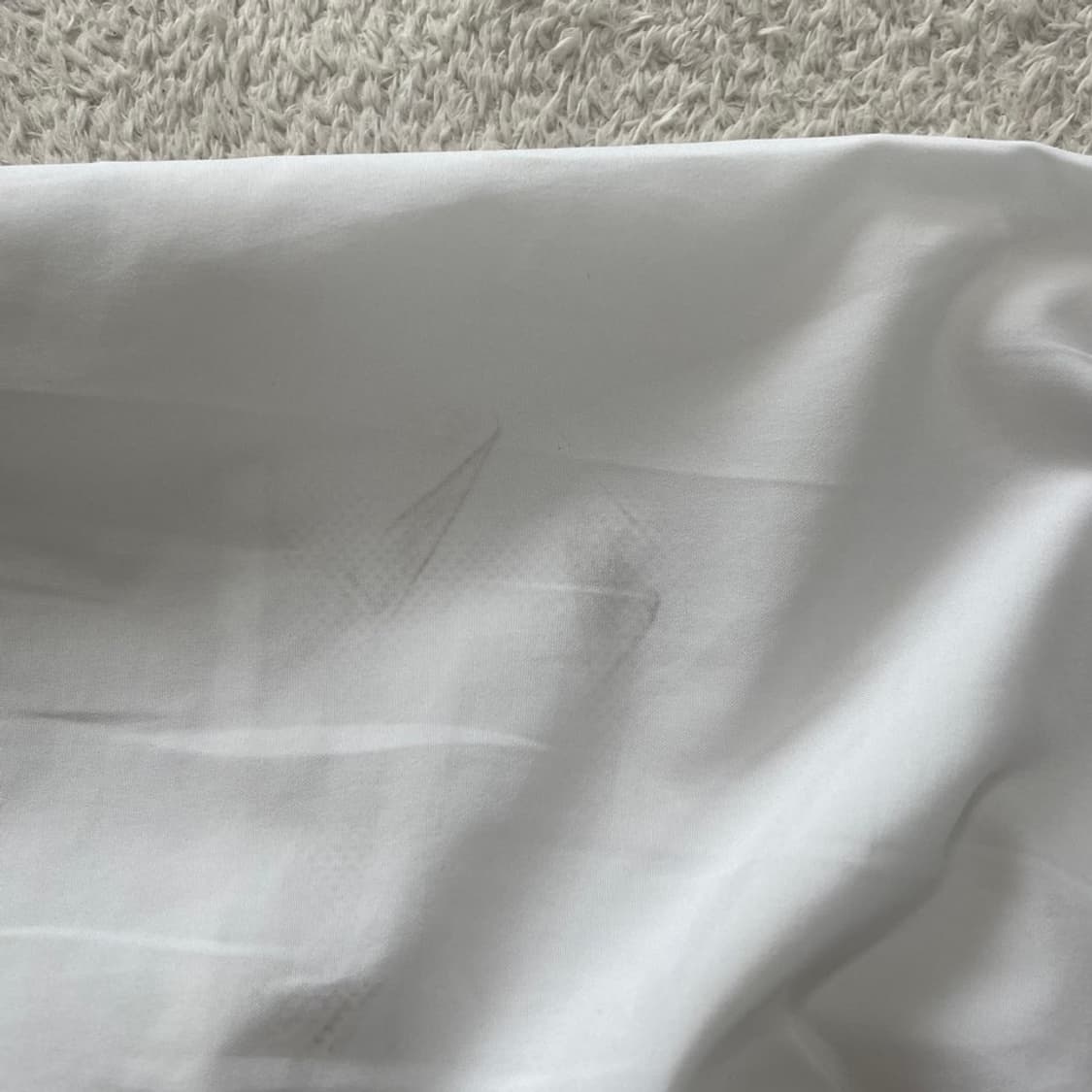 L 나이키 스우시 화이트 바람막이 자켓 100 상품이미지9