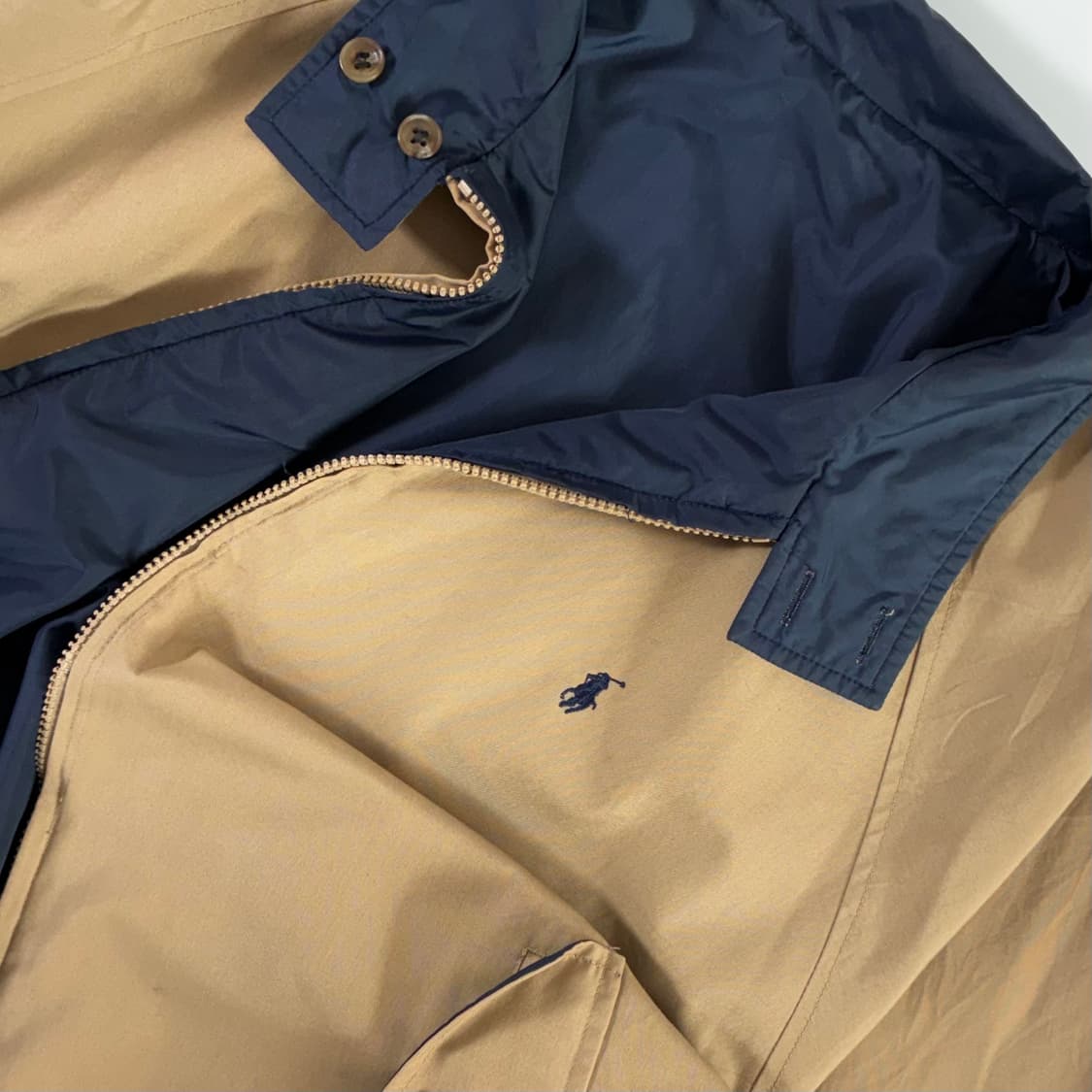 Polo 폴로 랄프로렌 00‘s 리버시블 폴리쉘 바라쿠다 자켓 상품이미지3