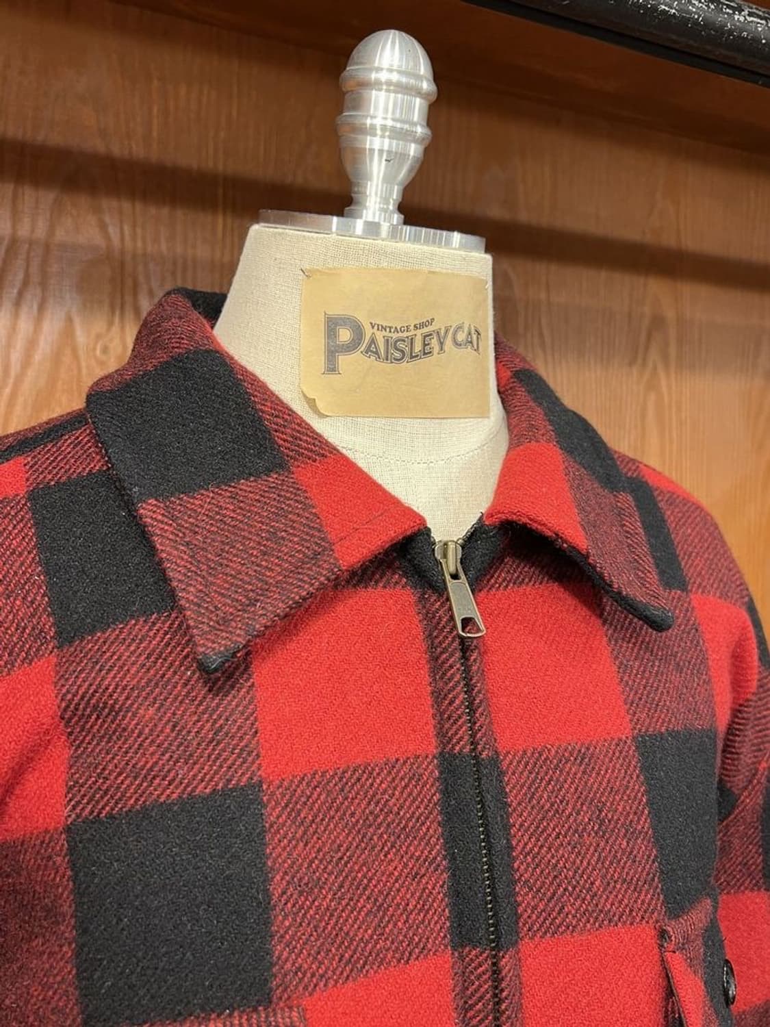 오시코시 버팔로 체크 헌팅자켓 상품이미지3