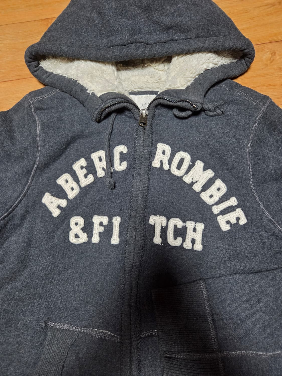 아베크롬비 차콜후드집업 상품이미지2