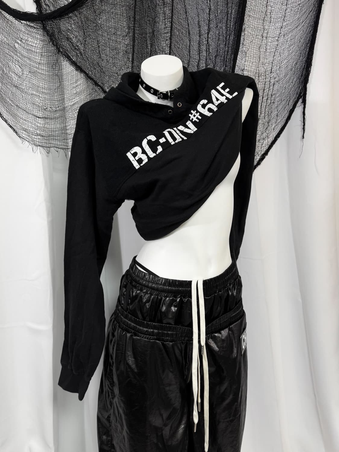 lettering hood t-shirt 상품이미지1