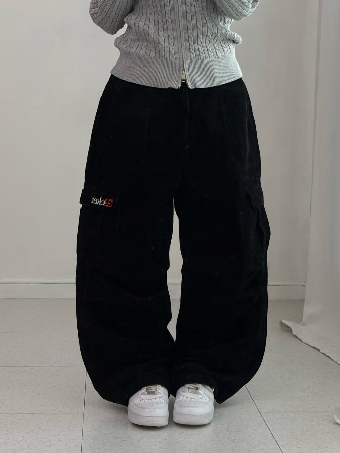 테켓 코듀로이 카고팬츠 상품이미지1