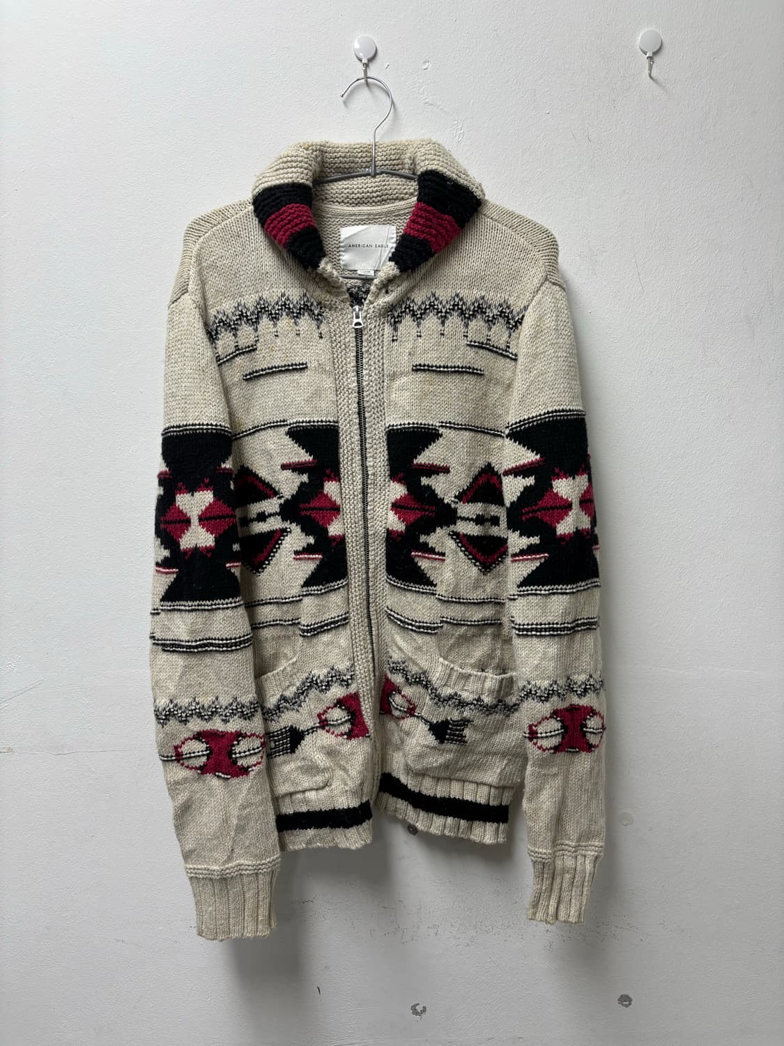 “Vintage” Nordic Cowichan Zip Up 상품이미지7