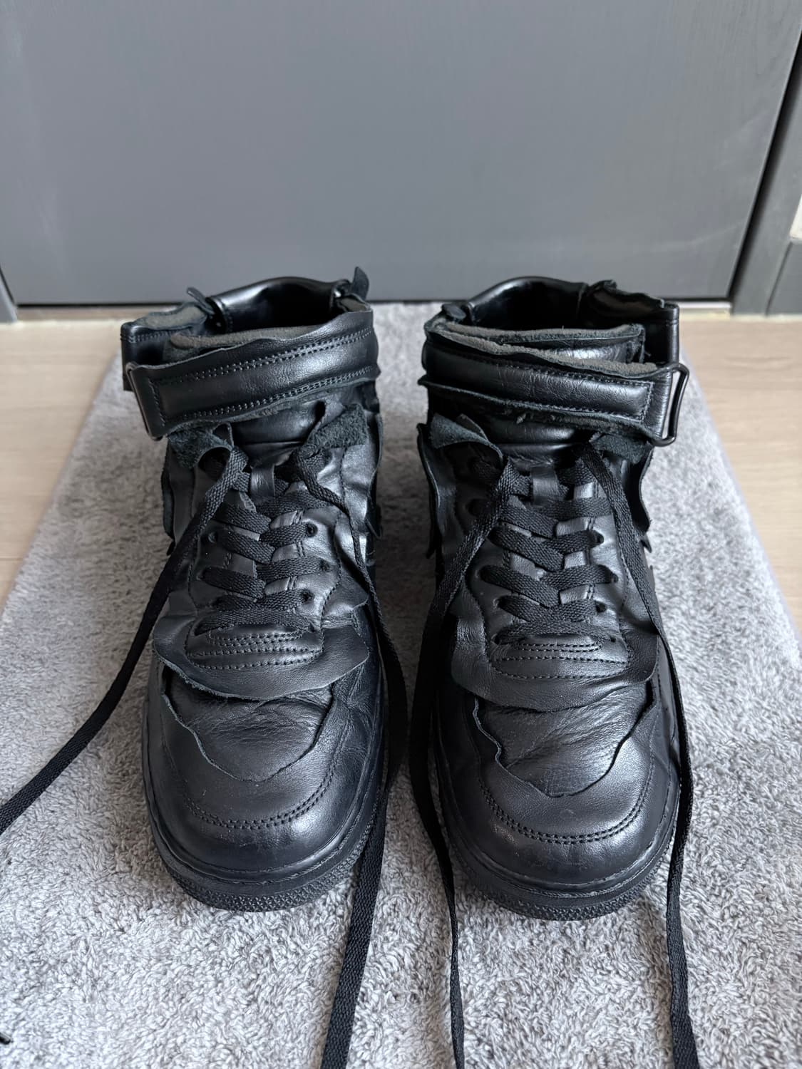 (270) 꼼데가르송 x 나이키 에어포스 블랙 상품이미지1