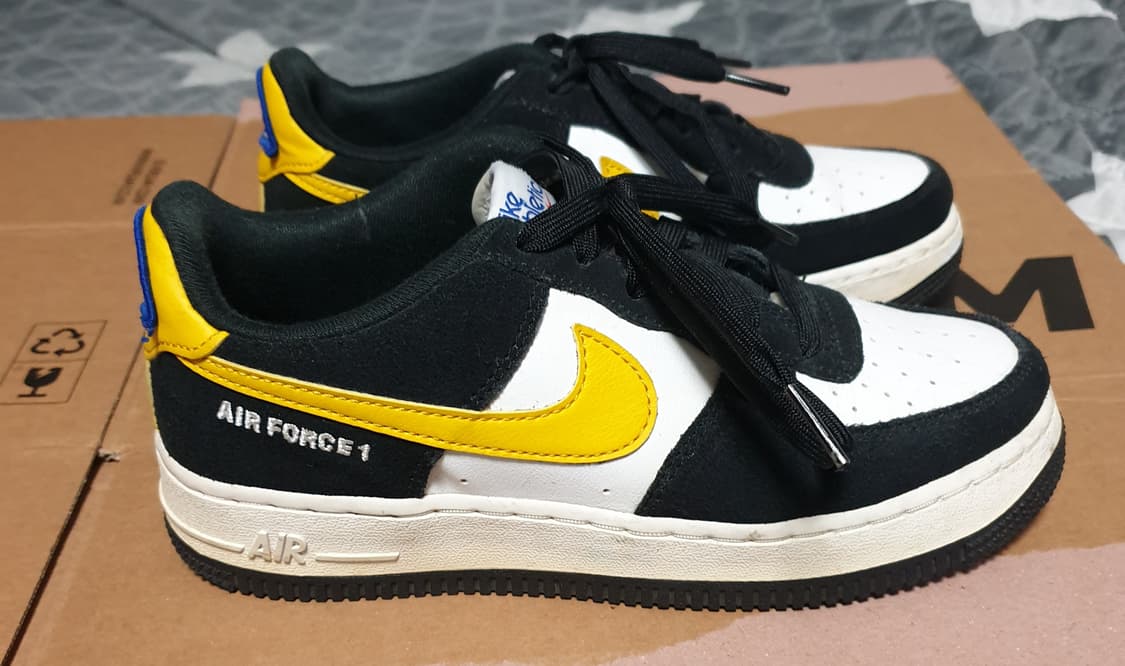 (자연 에이징) 나이키 에어포스1  애슬레틱 클럽 다크설퍼 (235) 상품이미지3