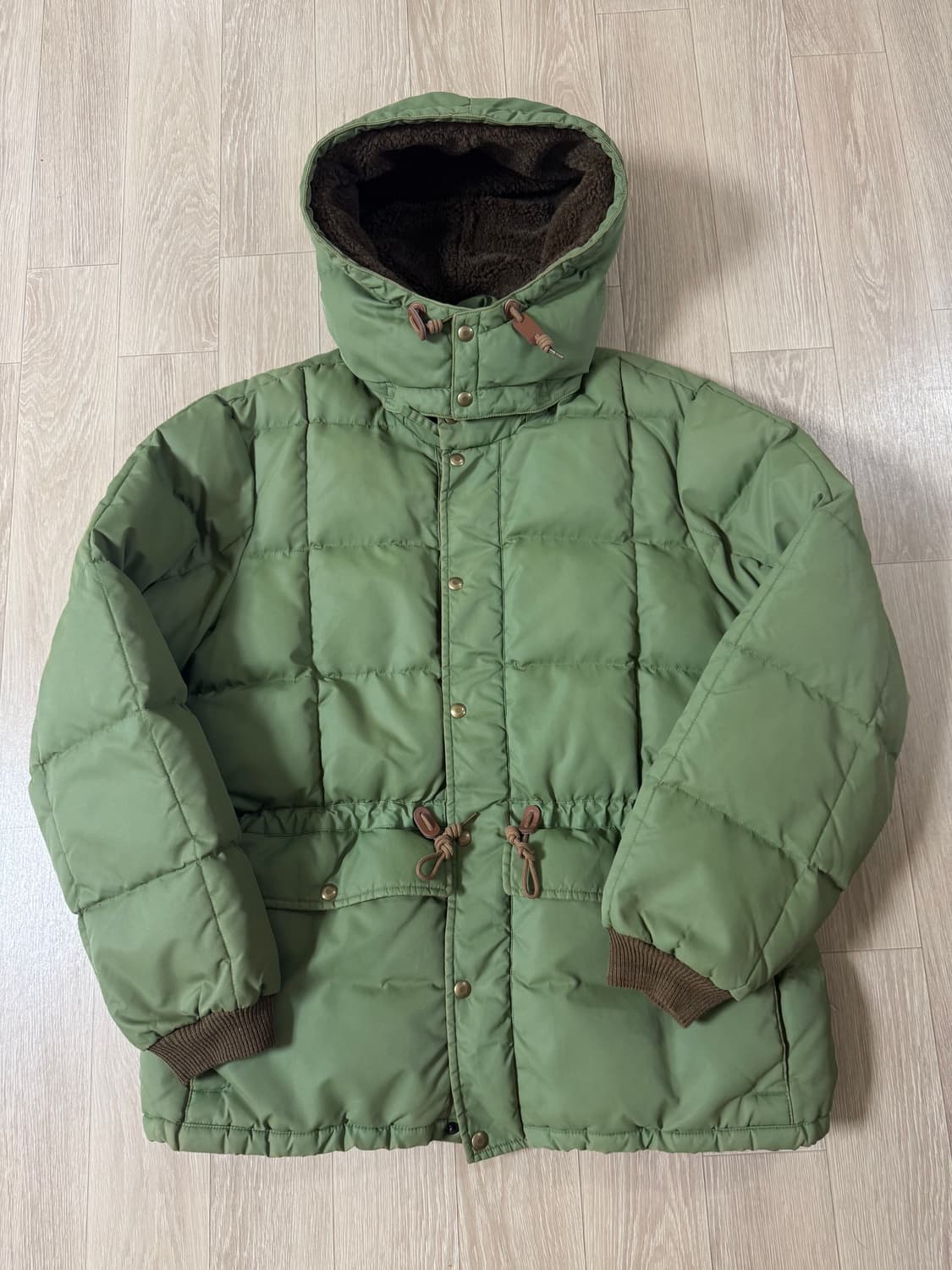 XL 더블알엘 카라코람 패딩 그린 /올리브 카키 상품이미지1