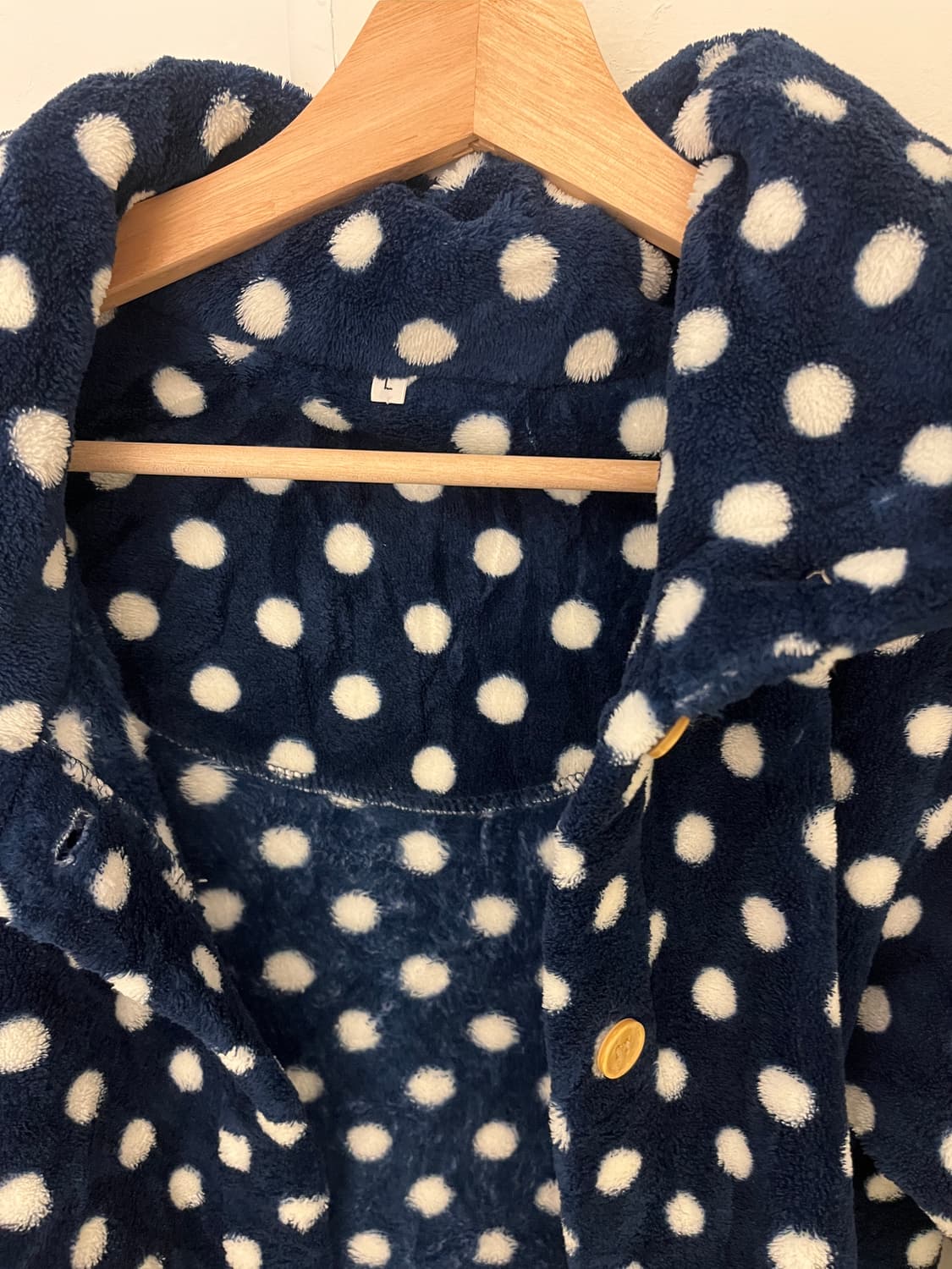 네이비 도트 수면 파자마 🌀 상품이미지4