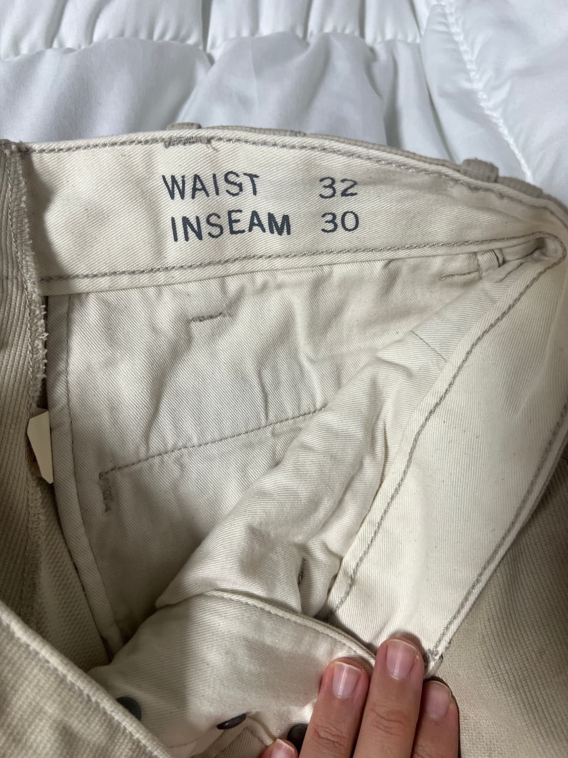 명작) 더블알엘 RRL 더티 워싱 필드팬츠 퍼티그폴로랄프로렌 헤링본 상품이미지5