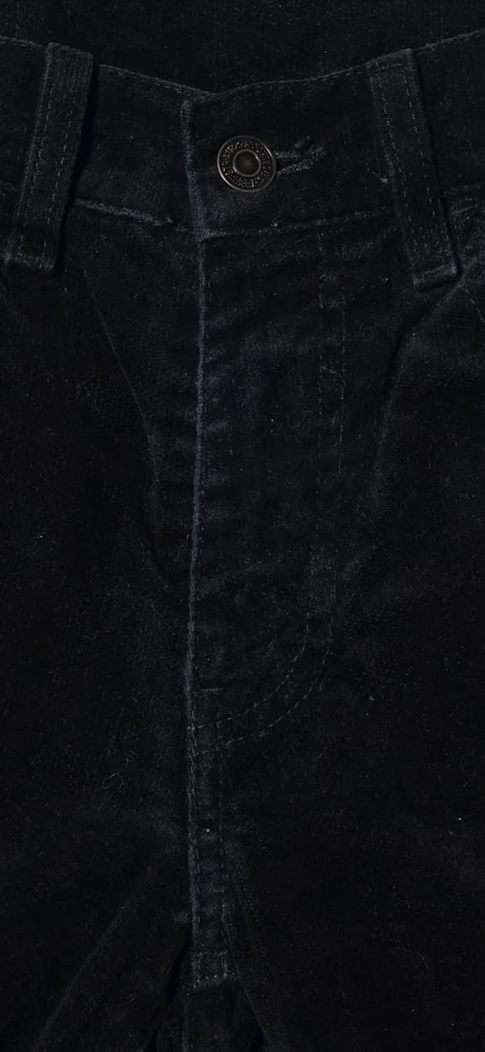 리바이스 525 블랙 코듀로이 팬츠 W27 상품이미지4