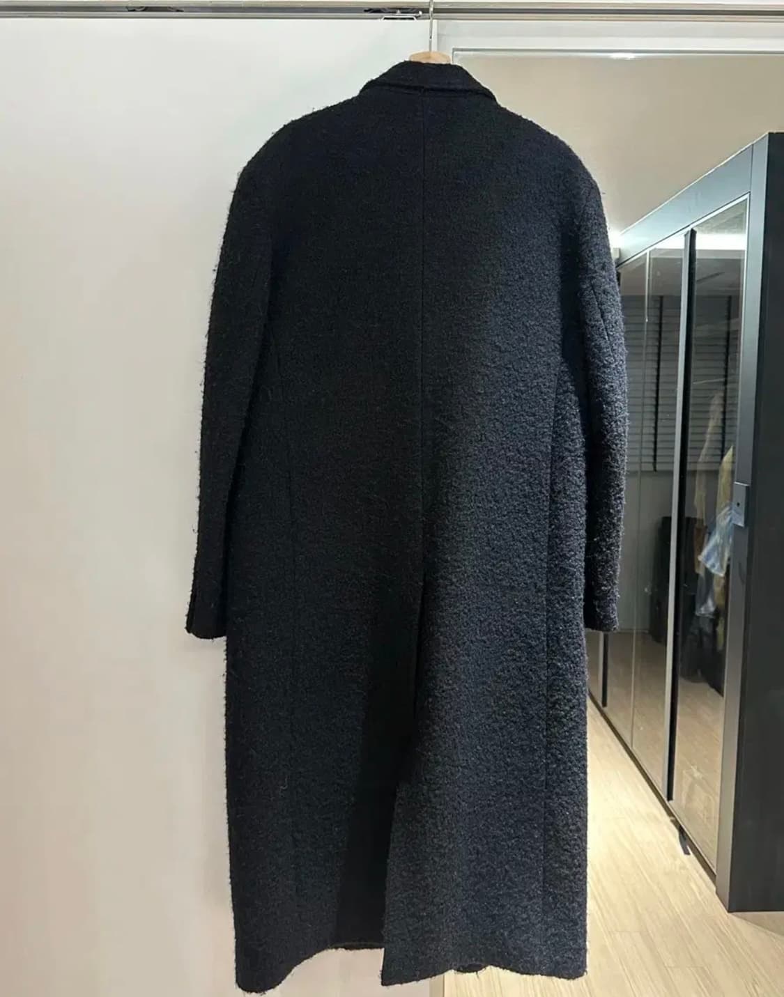 XL Dunst 2-WAY 3 BUTTON BOUCLE WOOL COAT 상품이미지3