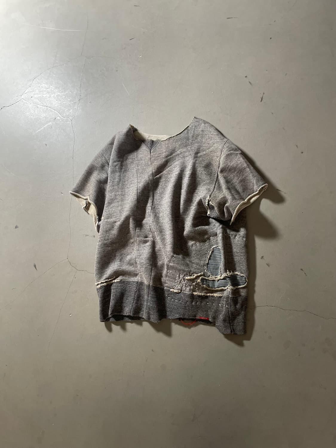 아나크로넘 Distressed Short Sleeve Sweatshirt 상품이미지1