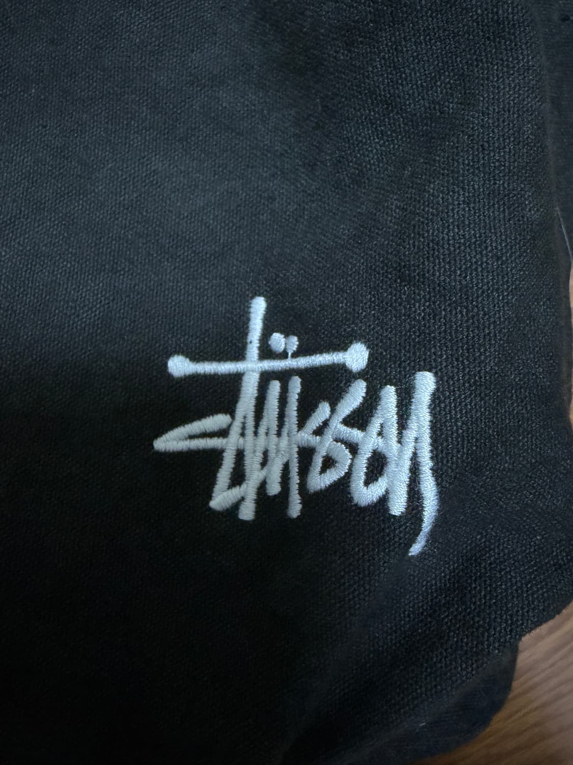 스투시 캔버스 백팩 워시드 블랙 상품이미지6