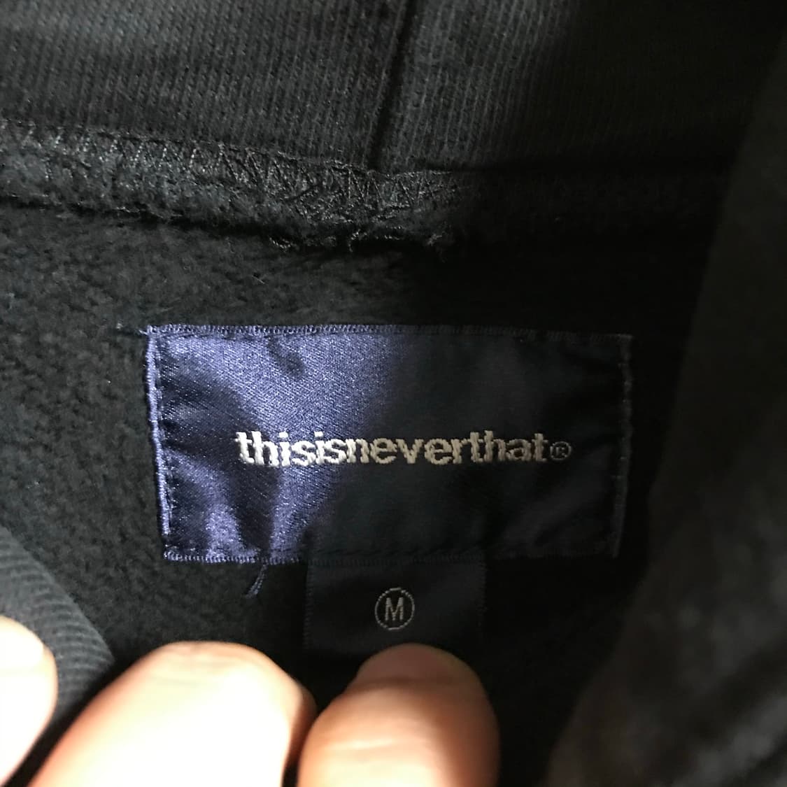 디스이즈네버댓 빅로고 후드티 상품이미지3