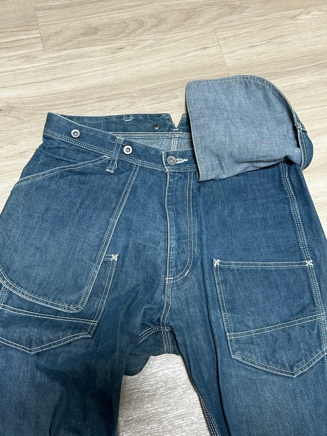 일본 데님 신치백 상품이미지3