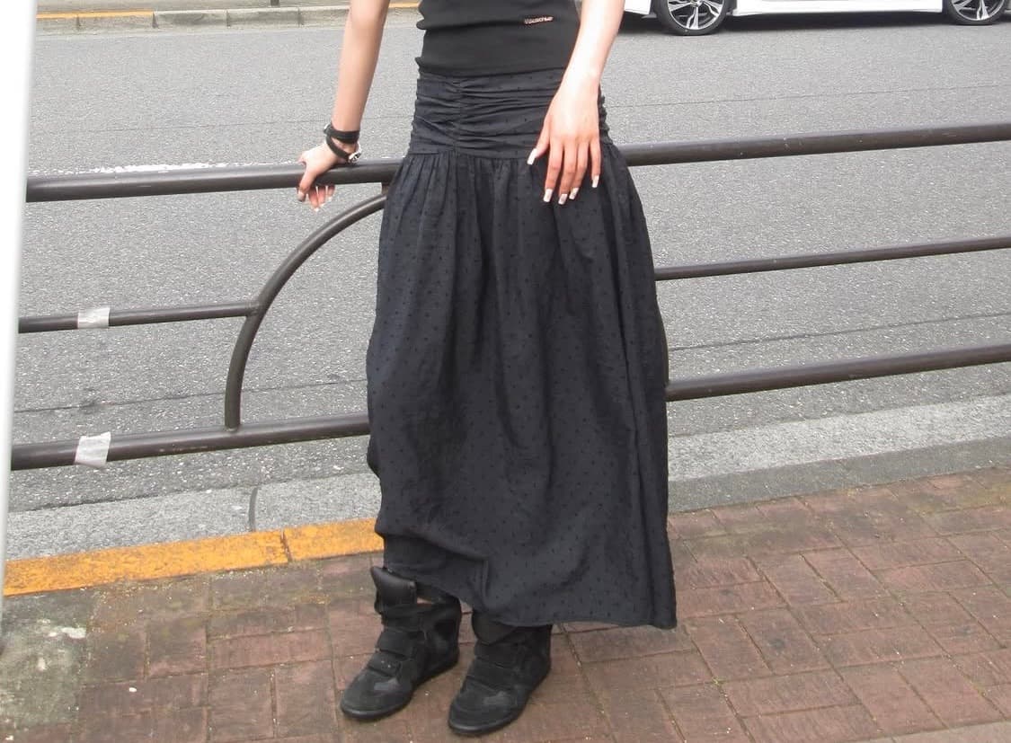 wsc archive 블랙 스커트 상품이미지2