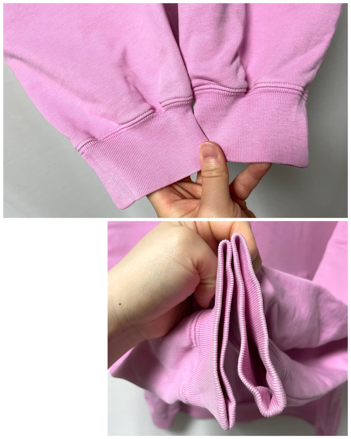 발렌시아가 오버핏 스펠아웃 후드티셔츠 _ 핑크 상품이미지4