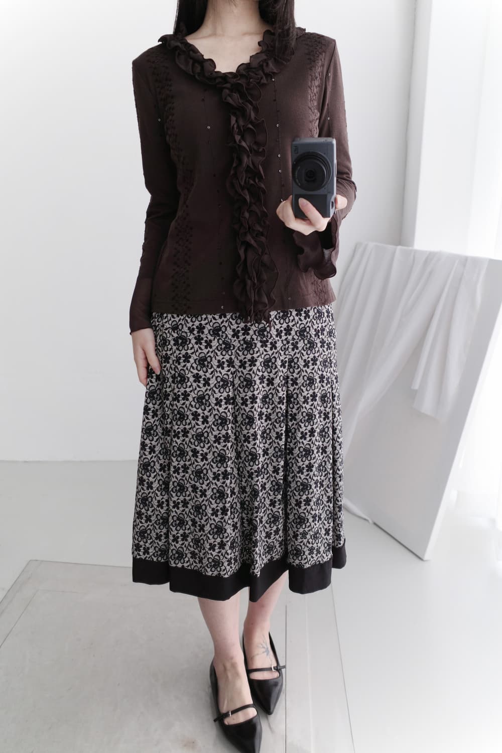 frill sequin long sleeve 상품이미지7