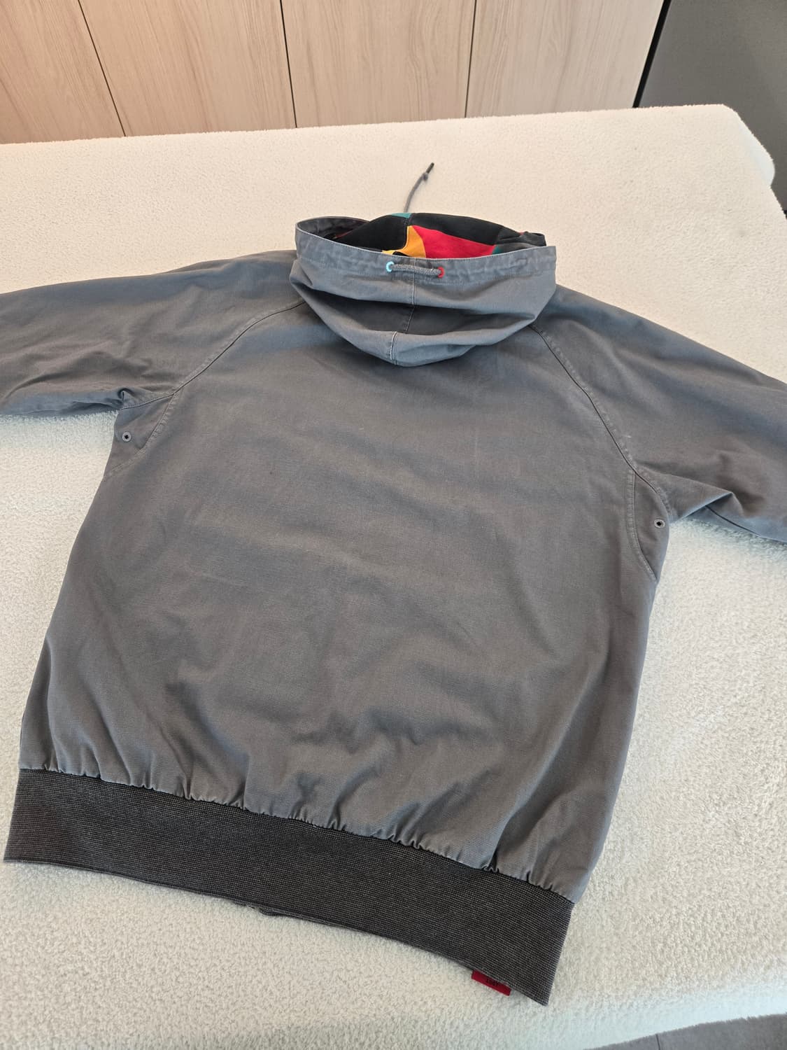 아디다스 후드 집업 워크자켓 그레이 100 상품이미지10